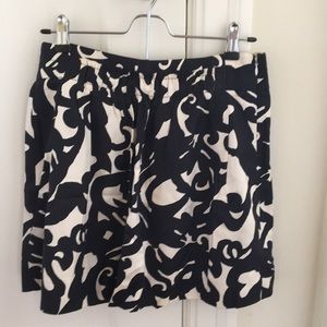Jcrew silk/wool mini skirt